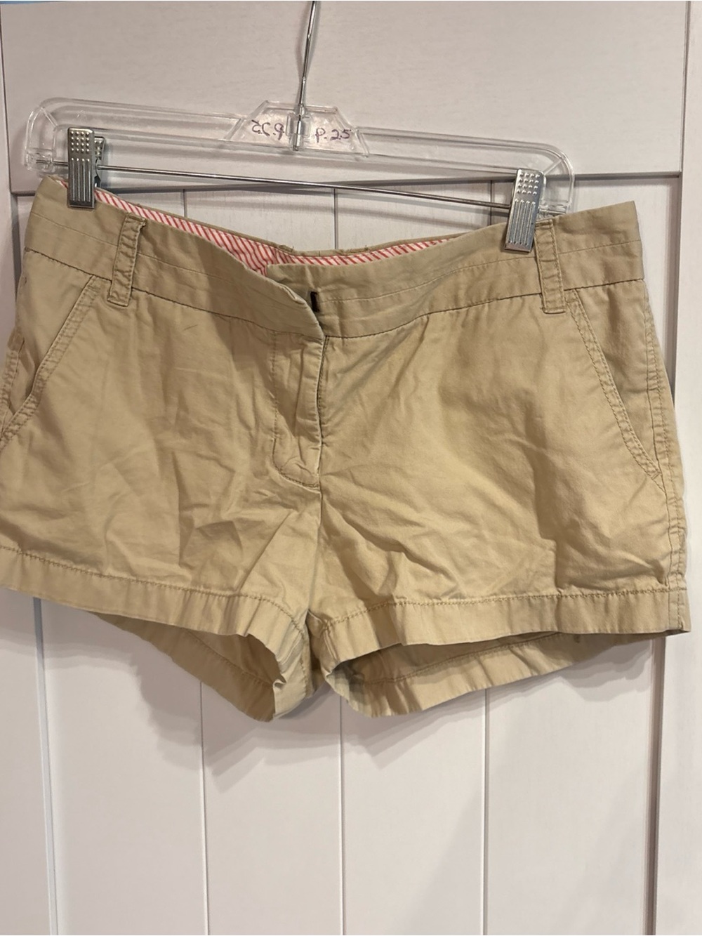 J. Crew Khaki Cotton Chino Bermuda Shorts